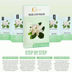 Classy Nail - Deluxe 4 Steps Pedicure - Jasmine