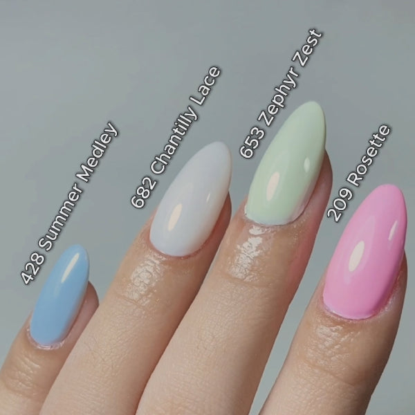 LDS Color Craze Gel Nail Polish - 428 Summer Medley - 0.5oz