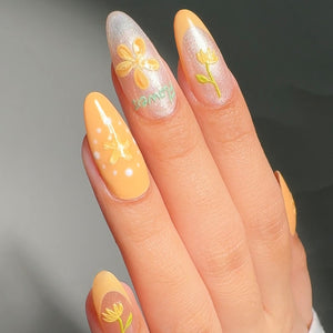 LDS Color Craze Gel Nail Polish - 660 Sweet Citrus - 0.5oz