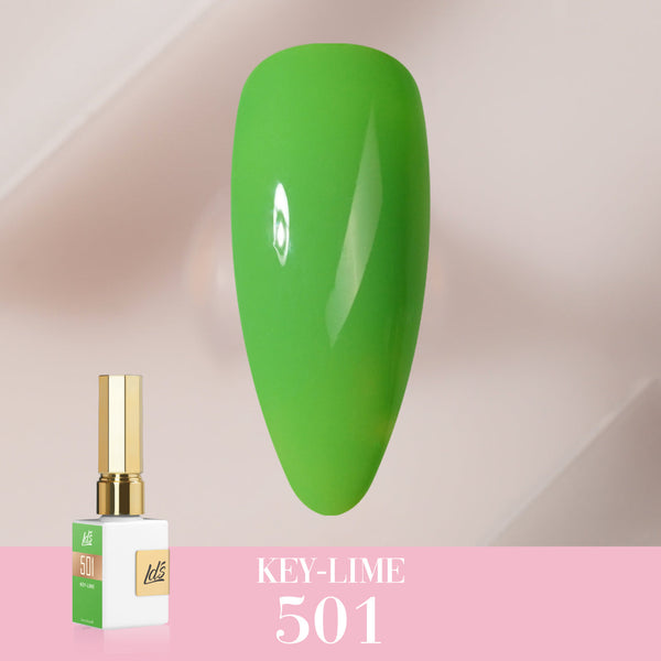 LDS Color Craze Collection - 501 Key-Lime - Gel Polish 0.5oz