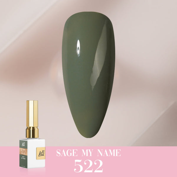 LDS Color Craze Collection - 522 Sage my Name - Gel Polish 0.5oz