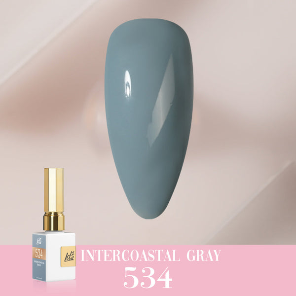  LDS Color Craze Gel Nail Polish - 534 Intercoastal Gray - 0.5oz by LDS COLOR CRAZE sold by DTK Nail Supply