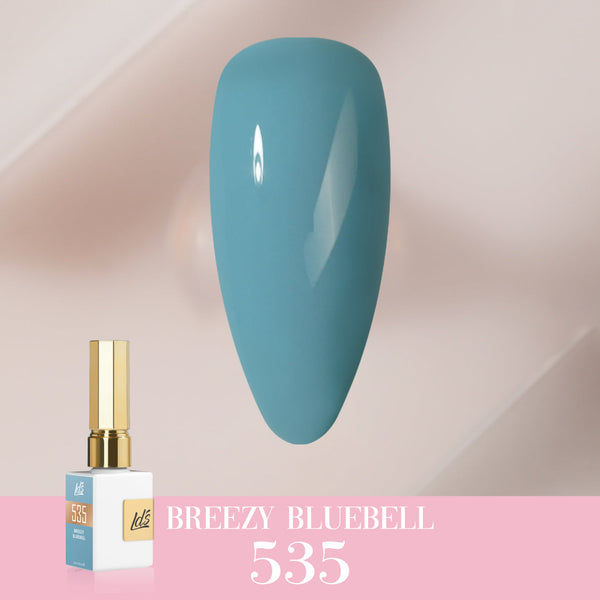 LDS Color Craze Collection - 535 Breezy Bluebell - Gel Polish 0.5oz