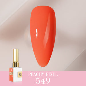 LDS Color Craze Collection - 549 Peachy Pixel - Gel Polish 0.5oz