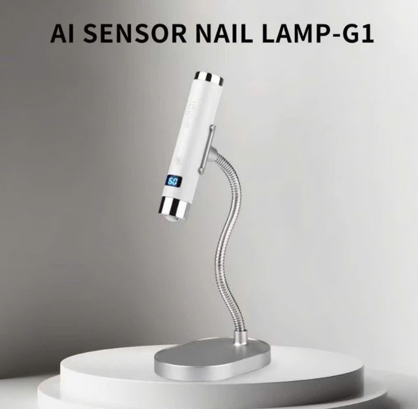 12W Portable UV Gel Nail Dryer Lamp LED - White