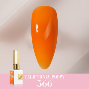  LDS Color Craze Gel Nail Polish - 566 California Poppy - 0.5oz by LDS COLOR CRAZE sold by DTK Nail Supply