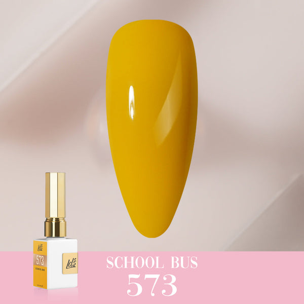  LDS Color Craze Gel Nail Polish - 573 School Bus - 0.5oz by LDS COLOR CRAZE sold by DTK Nail Supply