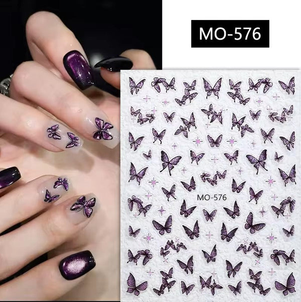3D Nail Art Stickers MO-576