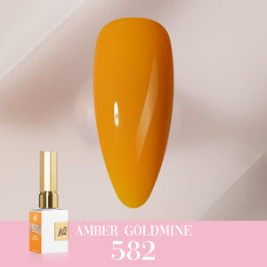  LDS Color Craze Gel Nail Polish - 582 Amber Goldmine - 0.5oz by LDS COLOR CRAZE sold by DTK Nail Supply