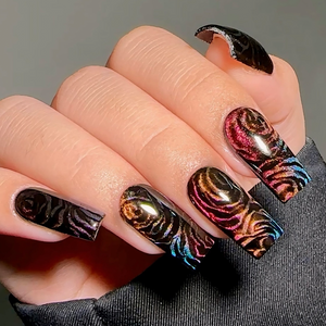 LAVIS Gel Polish Super Black - 0.5 oz