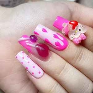 LDS Color Craze Gel Nail Polish - 954 Carnation Pink - 0.5oz