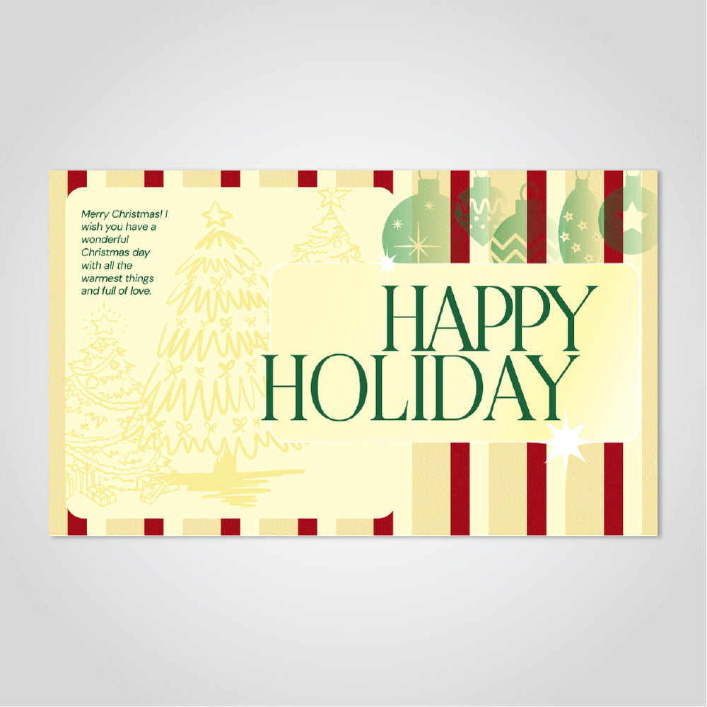 E-Gift Card: Happy Holidays