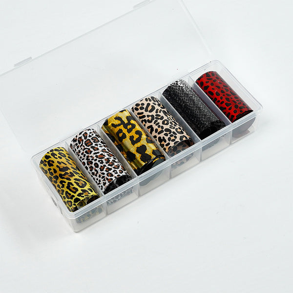 Nail Transfer Foil - Leopard & Cheetah Print - LS107