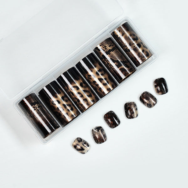 Nail Transfer Foil - Leopard Print - LS94