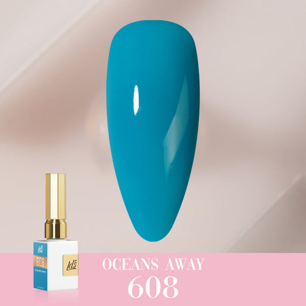 LDS Color Craze Collection - 608 Oceans Away - Gel Polish 0.5oz