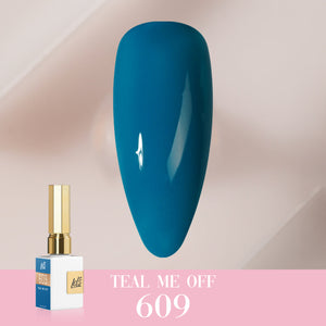  LDS Color Craze Gel Nail Polish - 609 Teal Me Off - 0.5oz by LDS COLOR CRAZE sold by DTK Nail Supply