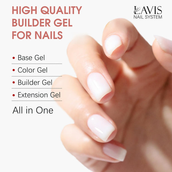 LAVIS Builder Gel In The Bottle (ver 2) - 16 So Jelly - Gel Polish 0.5oz