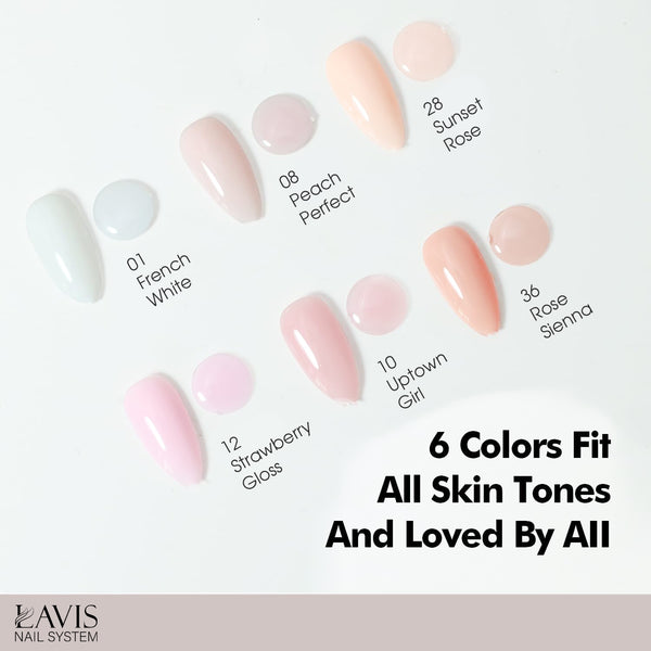 LAVIS Builder Gel In The Bottle (ver 2) - 16 So Jelly - Gel Polish 0.5oz