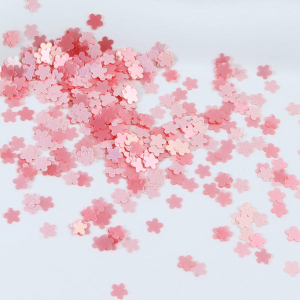 6 Grids of Sequins - #18 Pastel Flowers