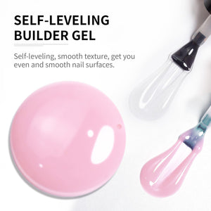 LAVIS Builder Gel In The Bottle (ver 2) - 02 Milky White - Gel Polish 0.5oz