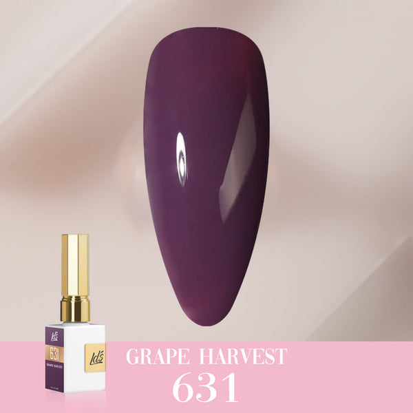  LDS Color Craze Gel Nail Polish - 631 Grape Harvest - 0.5oz by LDS COLOR CRAZE sold by DTK Nail Supply