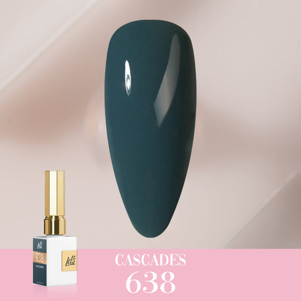 LDS Color Craze Collection - 638 Cascades - Gel Polish 0.5oz