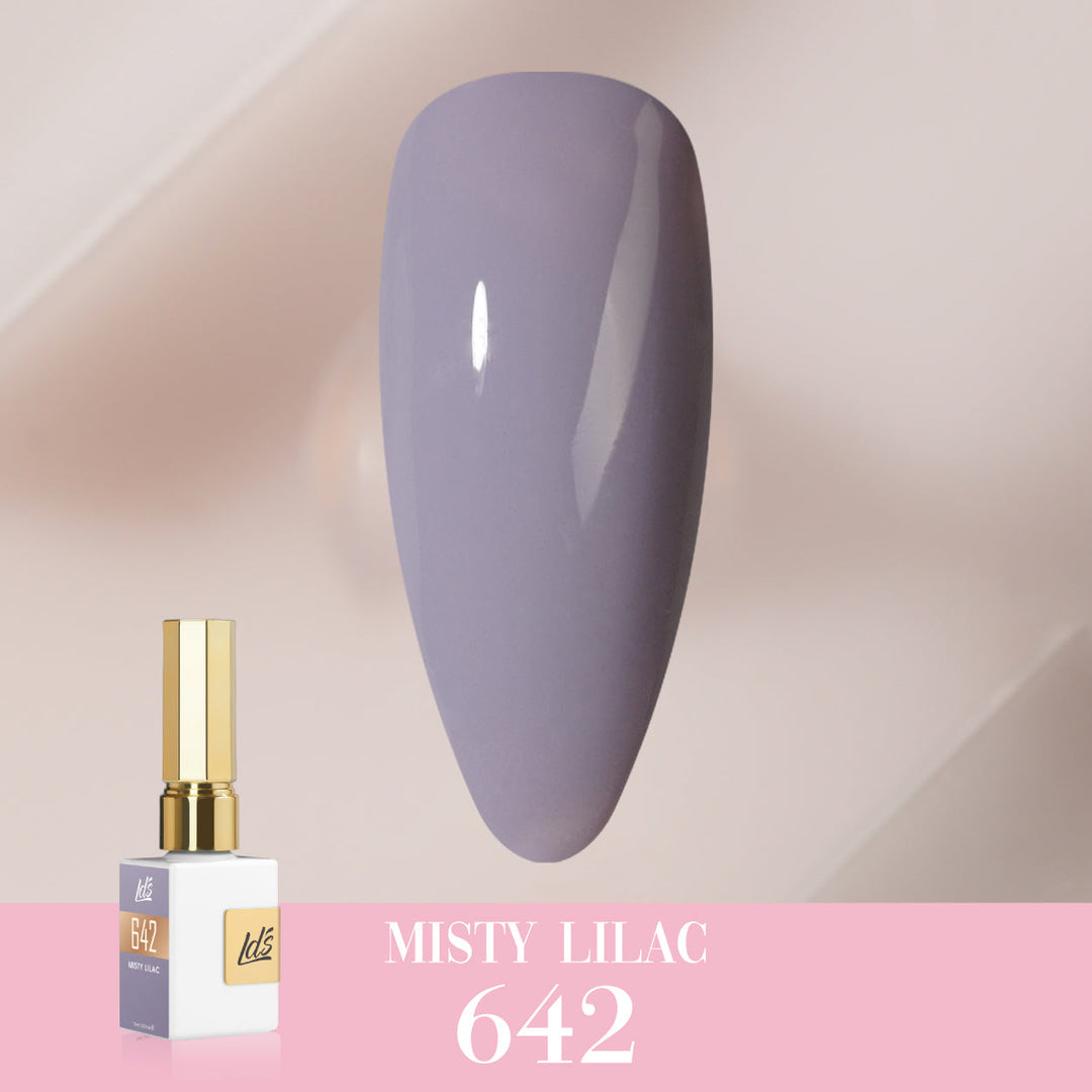 LDS Color Craze Collection - 642 Misty Lilac - Gel Polish 0.5oz