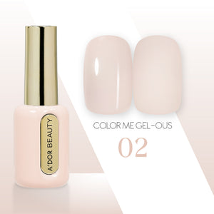 A'DOR HEMA-Free Gel Polish - 02 - Color Me Gel-ous Collection