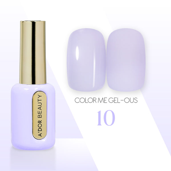 A'DOR HEMA-Free Gel Polish - 10 - Color Me Gel-ous Collection