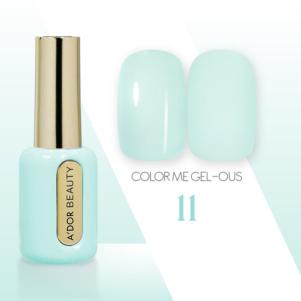 A'DOR HEMA-Free Gel Polish - 11 - Color Me Gel-ous Collection