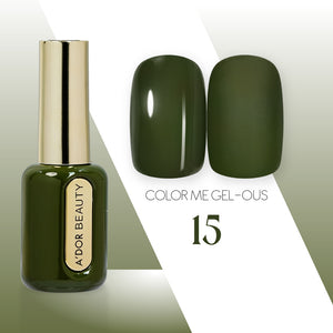 A'DOR HEMA-Free Gel Polish - 15 - Color Me Gel-ous Collection