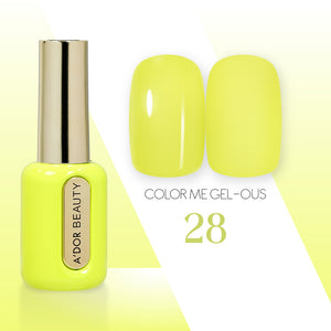 A'DOR HEMA-Free Gel Polish - 28 - Color Me Gel-ous Collection