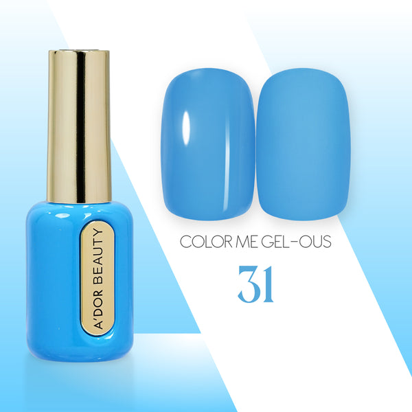 A'DOR HEMA-Free Gel Polish - 31 - Color Me Gel-ous Collection