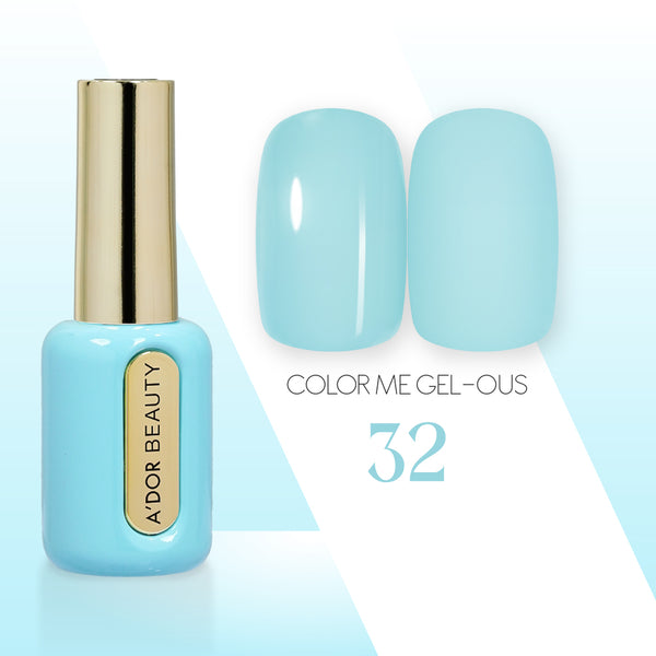 A'DOR HEMA-Free Gel Polish - 32 - Color Me Gel-ous Collection
