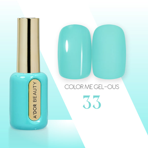 A'DOR HEMA-Free Gel Polish - 33 - Color Me Gel-ous Collection