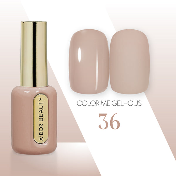 A'DOR HEMA-Free Gel Polish - 36 - Color Me Gel-ous Collection