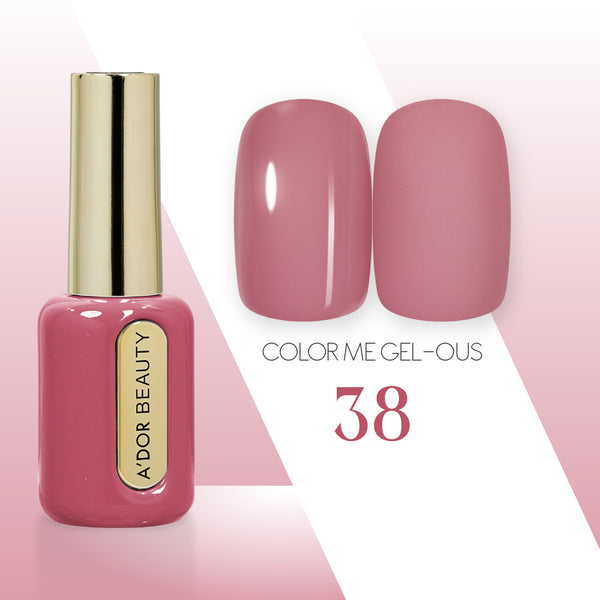 A'DOR HEMA-Free Gel Polish - 38 - Color Me Gel-ous Collection