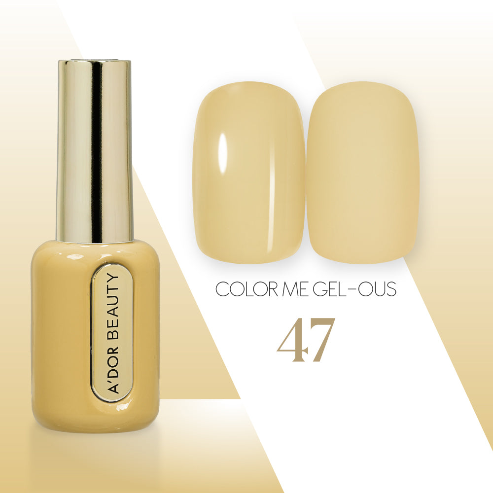 A'DOR HEMA-Free Gel Polish - 47 - Color Me Gel-ous Collection