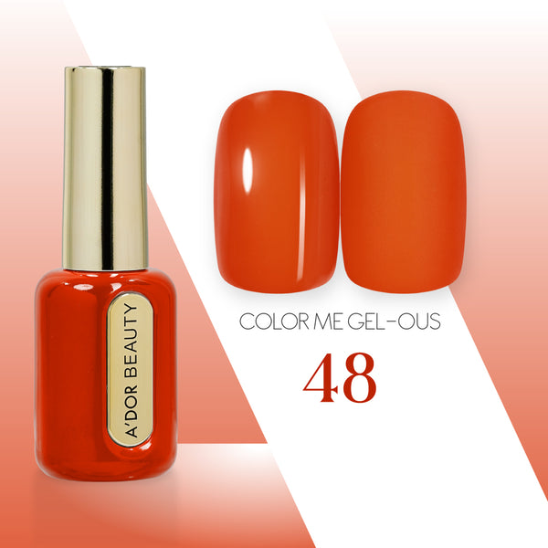 A'DOR HEMA-Free Gel Polish - 48 - Color Me Gel-ous Collection