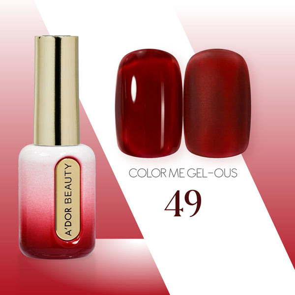 A'DOR HEMA-Free Gel Polish - 49 - Color Me Gel-ous Collection