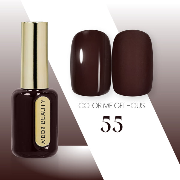 A'DOR HEMA-Free Gel Polish - 55 - Color Me Gel-ous Collection