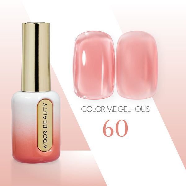 A'DOR HEMA-Free Gel Polish - 60 - Color Me Gel-ous Collection