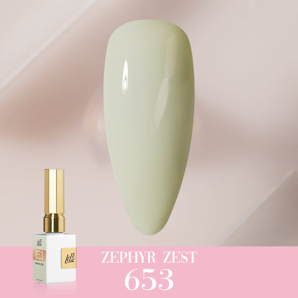  LDS Color Craze Gel Nail Polish - 653 Zephyr Zest - 0.5oz by LDS COLOR CRAZE sold by DTK Nail Supply