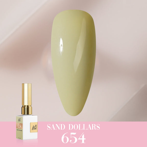 LDS Color Craze Collection - 654 Sand Dollars - Gel Polish 0.5oz