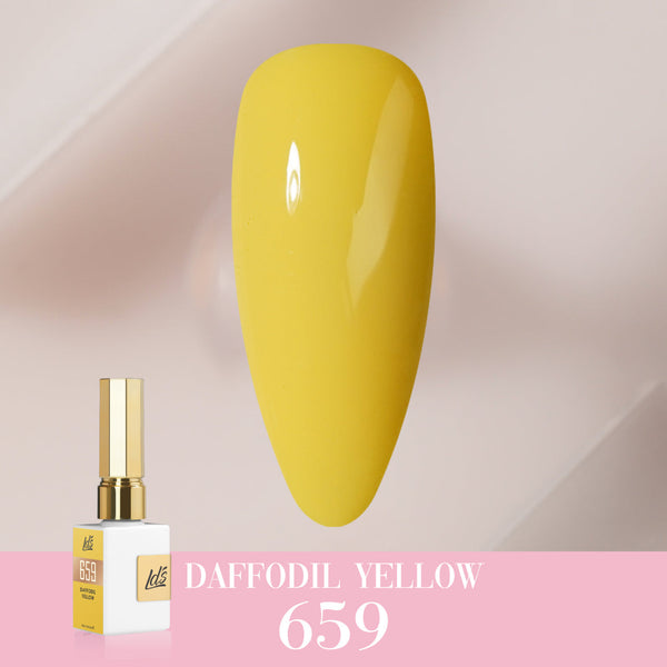  LDS Color Craze Gel Nail Polish - 659 Daffodil Yellow - 0.5oz by LDS COLOR CRAZE sold by DTK Nail Supply