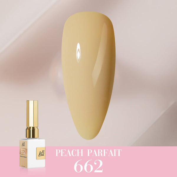 LDS Color Craze Collection - 662 Peach Parfait - Gel Polish 0.5oz