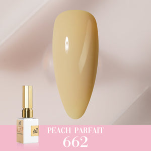  LDS Color Craze Gel Nail Polish - 662 Peach Parfait - 0.5oz by LDS COLOR CRAZE sold by DTK Nail Supply