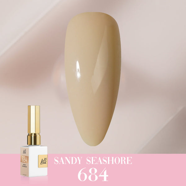  LDS Color Craze Gel Nail Polish - 684 Sandy Seashore - 0.5oz by LDS COLOR CRAZE sold by DTK Nail Supply