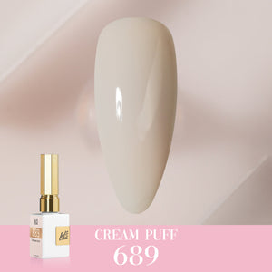  LDS Color Craze Gel Nail Polish - 689 Cream Puff - 0.5oz by LDS COLOR CRAZE sold by DTK Nail Supply