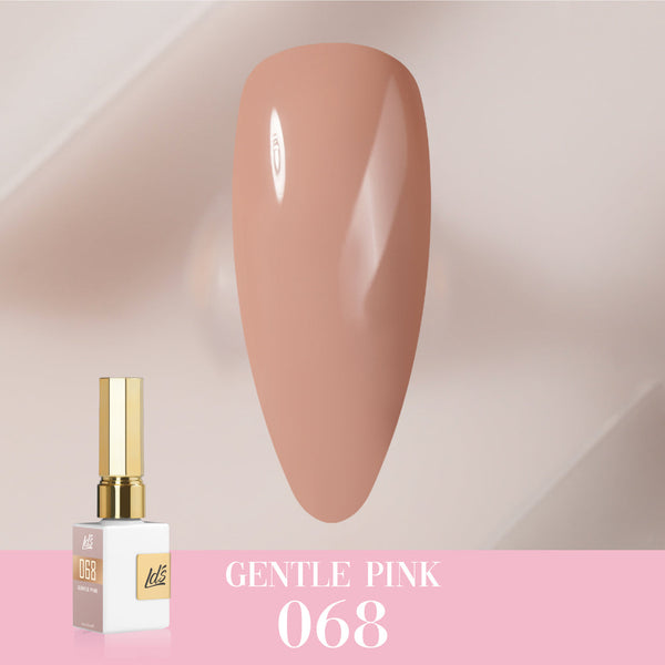  LDS Color Craze Gel Nail Polish - 068 Gentle Pink - 0.5oz by LDS COLOR CRAZE sold by DTK Nail Supply